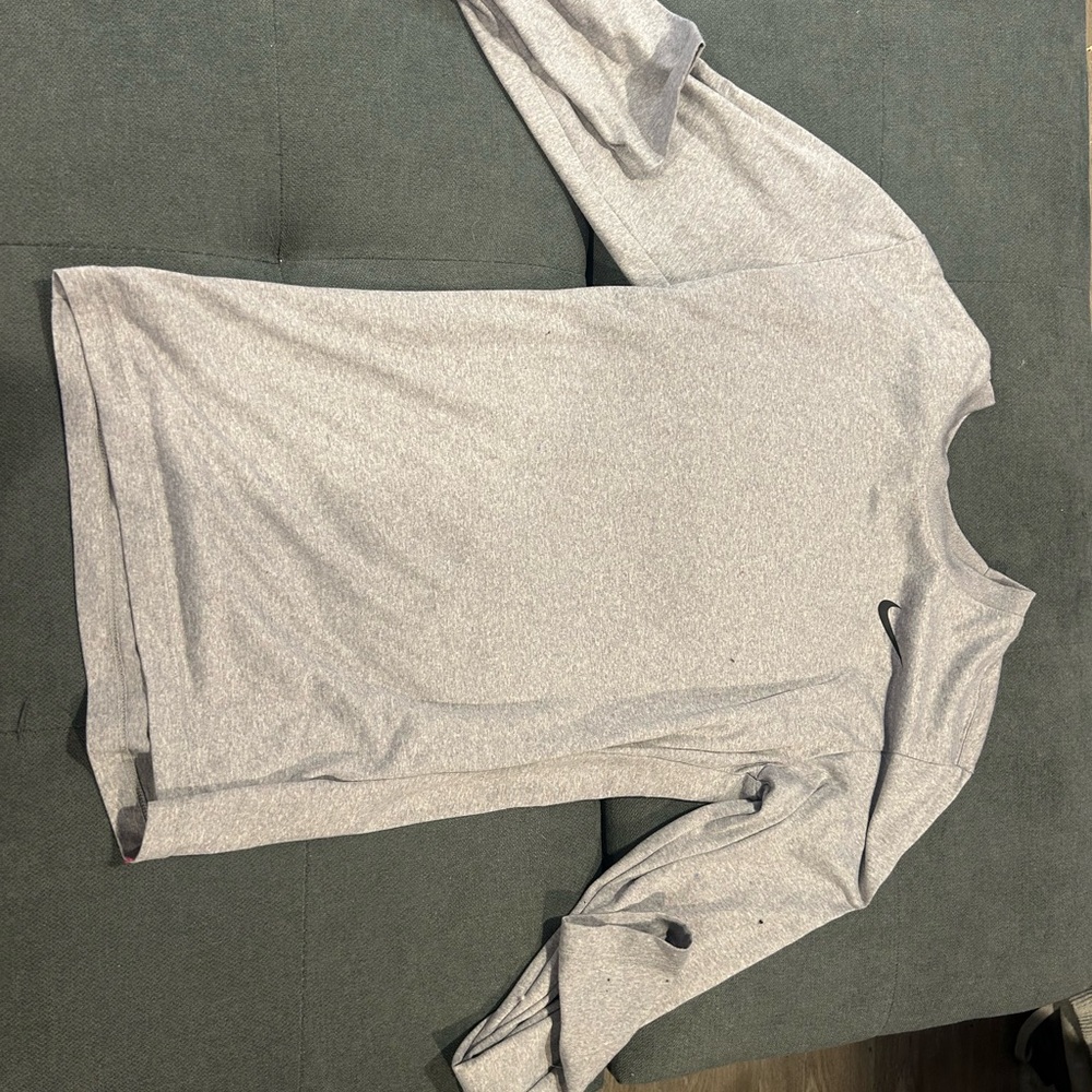Nike Gray Long Sleeve Shirt